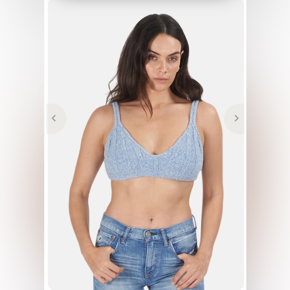 For Love & Lemons Thea Bralette top Skye S